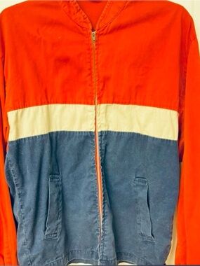 authentic vintage late 70s/80s Jantzen Surfrs Collection colorblock jacket RARE